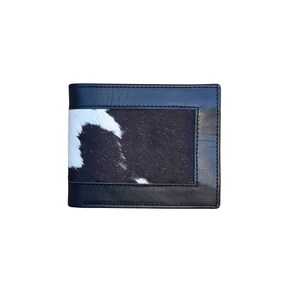 CARTERA DE CUERO DE VACA - Cartera de cuero delgada, Cartera plegable delgada, Cartera para hombre, Cartera hecha a mano, Regalo para novio, Regalo de aniversario para él
