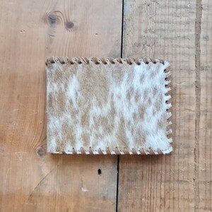 CARTERA DE CUERO DE VACA - Cartera de cuero delgada, Cartera plegable delgada, Cartera para hombre, Cartera hecha a mano, Regalo para novio, Regalo de aniversario para él