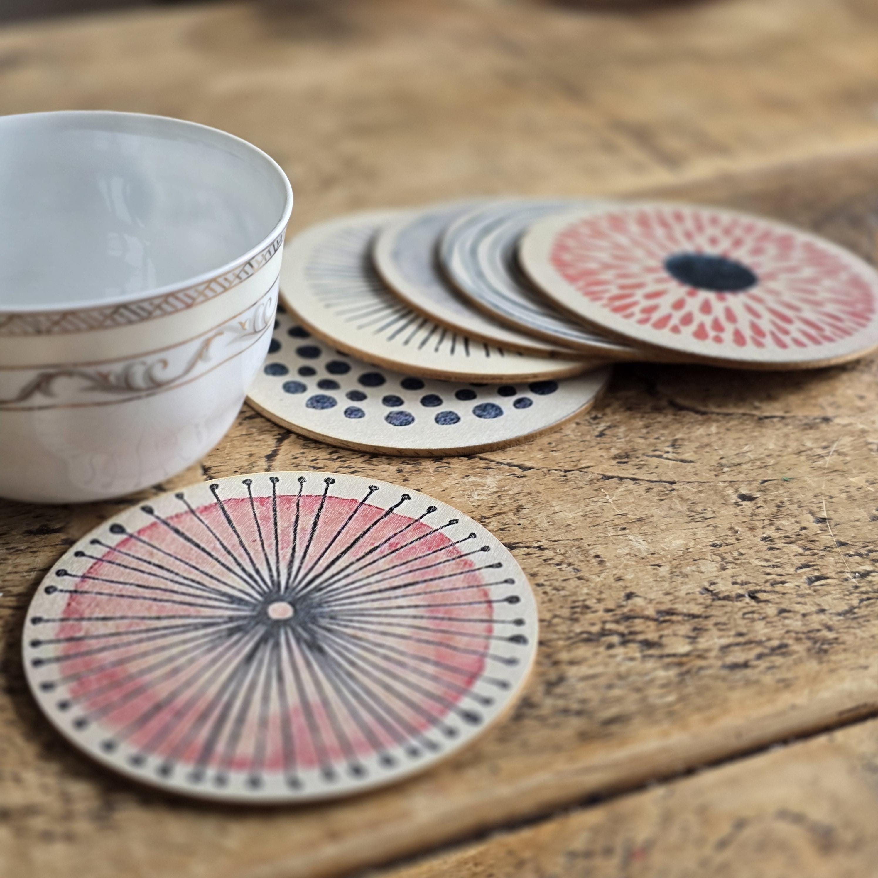 Lot De 6 Placemats Et 6 Dessous De Verre Casual Gourmet – Neuf Sous Emballage