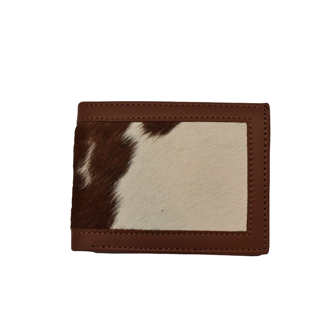 COWHIDE LEATHER WALLET Slim Leather Wallet Slim Bifold Etsy UK