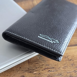 Men's Long Wallet, Ranger RFID Protection, Chequebook Cover Secretary Wallet, Black