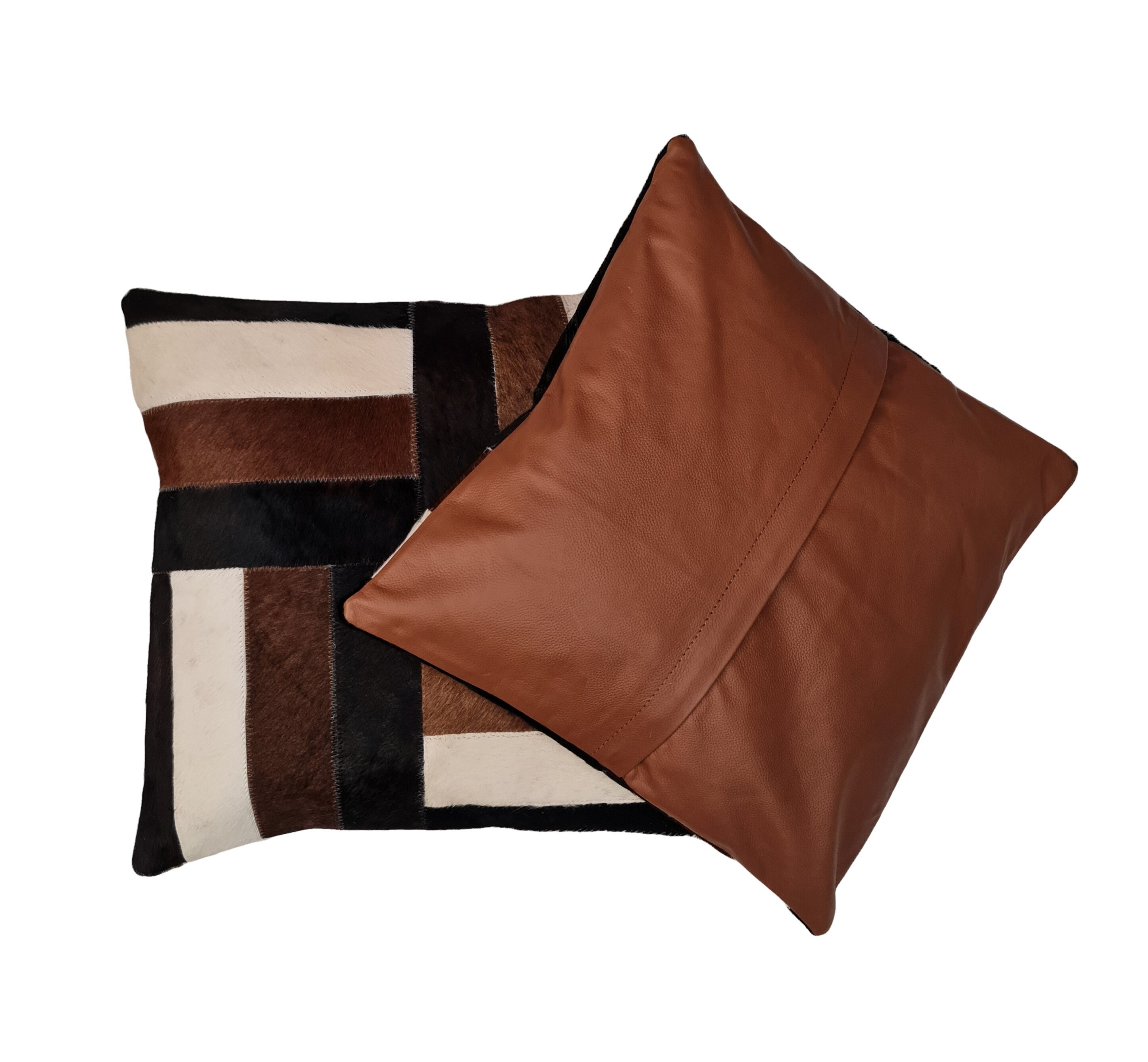 Cow skin cushions top