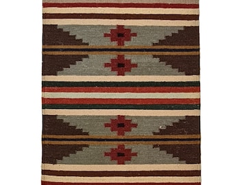 Handmade Kilim Rug ,Home Decor Living Room,Oriental, Traditional,(Multicolor) Rug