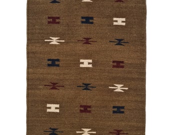 Handmade Kilim Rug ,Home Decor Living Room,Oriental, Traditional,(Multicolor) Rug