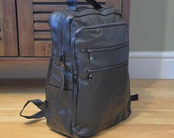 Handmade Leather Rocksock Bag Genuine Cowhide, Rustic Boho Crossbody handmade cowhide bag, rustic boho accessory