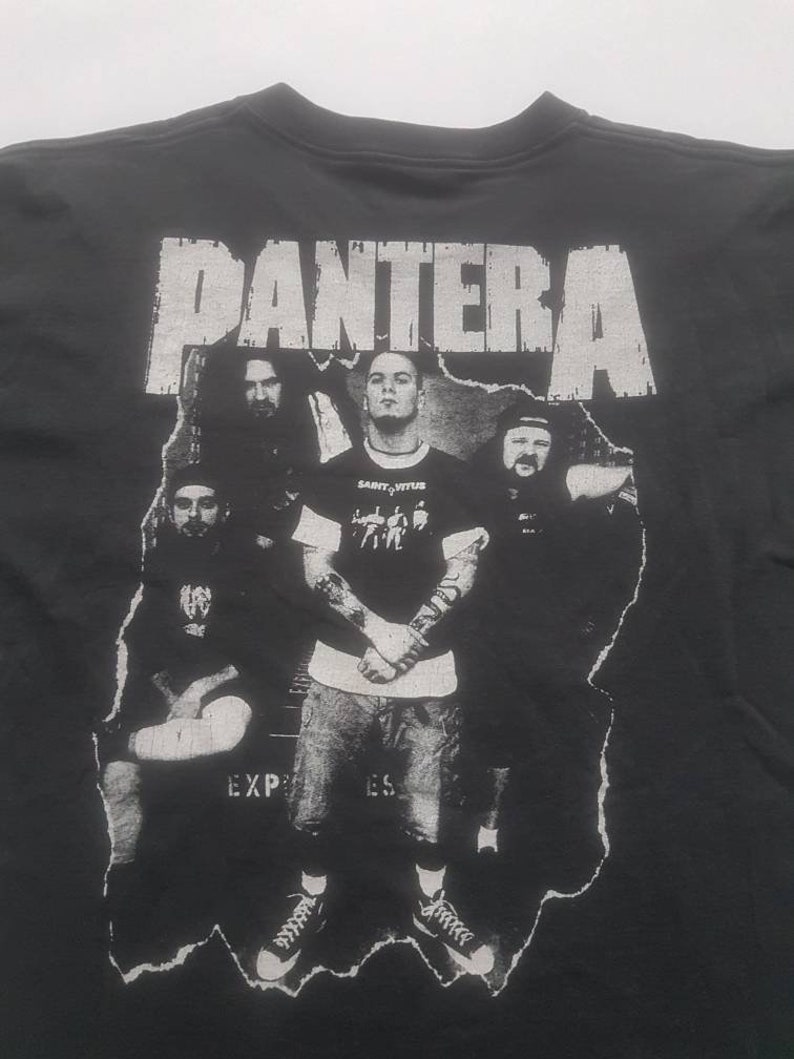 Pantera Band Shirt XL 1990s Vintage Bandshirt Tour Shirt Machine Head Biohazard Suicidal Tendencies Thrash Metal Shirt