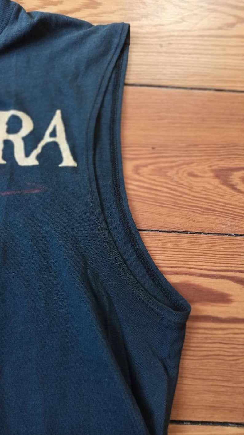 Sepultura Beneath the Remains Tour Shirt Wifebeater Muscleshirt 1989 large Death Thrash Black Metal Vintage Sodom Kreator Destruction Metal