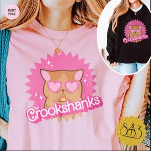 Crookshanks Barbie, Dramione Shirt Sweater Crewneck Sweatshirt Pullover, Subtle Fanfic Lovers Merch, Fanfiction Gift, Funny DMATMOOBIL