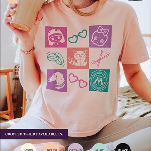 DMATMOOBIL Checkers, Dramione Shirt Sweater Crewneck Sweatshirt Pullover, Subtle Fanfic Lovers Merch, Fanfiction Gift, Funny Crookshanks Peach