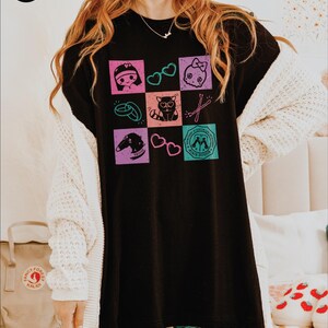 DMATMOOBIL Checkers, Dramione Shirt Sweater Crewneck Sweatshirt Pullover, Subtle Fanfic Lovers Merch, Fanfiction Gift, Funny Crookshanks Black