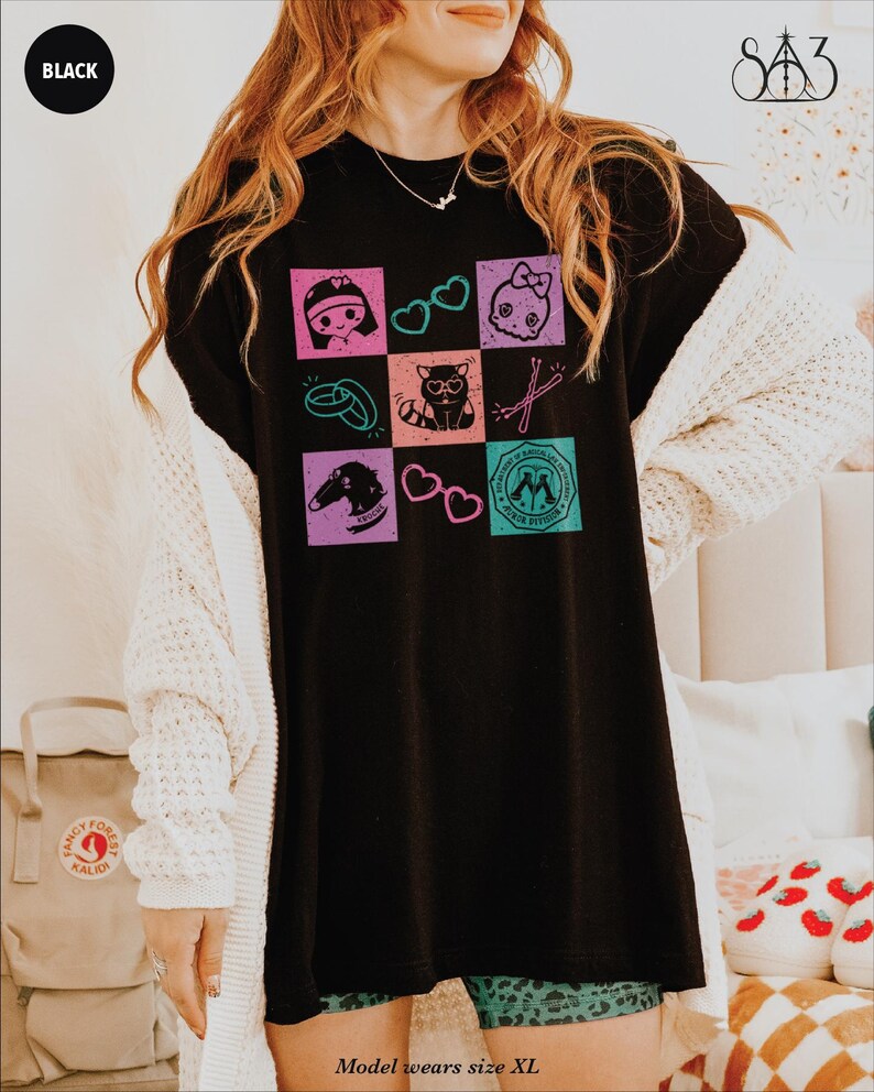 DMATMOOBIL Checkers, Dramione Shirt Sweater Crewneck Sweatshirt Pullover, Subtle Fanfic Lovers Merch, Fanfiction Gift, Funny Crookshanks Black