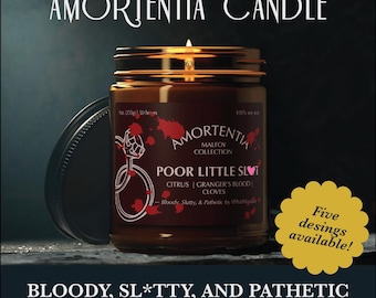 Bloody, Sl*tty, and Pathetic Amortentia Candle, Dramione Fanfiction, Smells Like Candle, Fanfiction Merch, Library Home Decor, Bookish Gift