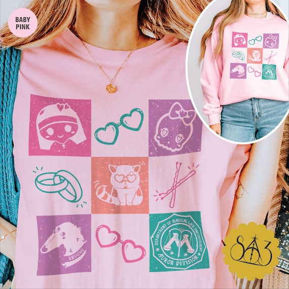 DMATMOOBIL Checkers, Dramione Shirt Sweater Crewneck Sweatshirt Pullover, Subtle Fanfic Lovers Merch, Fanfiction Gift, Funny Crookshanks