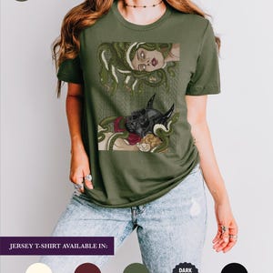 The Demon and Medusa, Dramione Shirt Sweater Crewneck Sweatshirt, Subtle Fanfic Lovers Merch, Bookish Fanfiction Gift, Secrets and Masks Moss