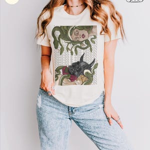 The Demon and Medusa, Dramione Shirt Sweater Crewneck Sweatshirt, Subtle Fanfic Lovers Merch, Bookish Fanfiction Gift, Secrets and Masks imagem 7