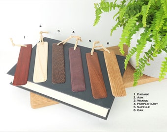 Handmade Wood Bookmarks