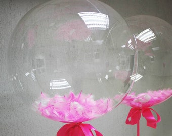 Feather Balloon Etsy Feather Balloon Etsy