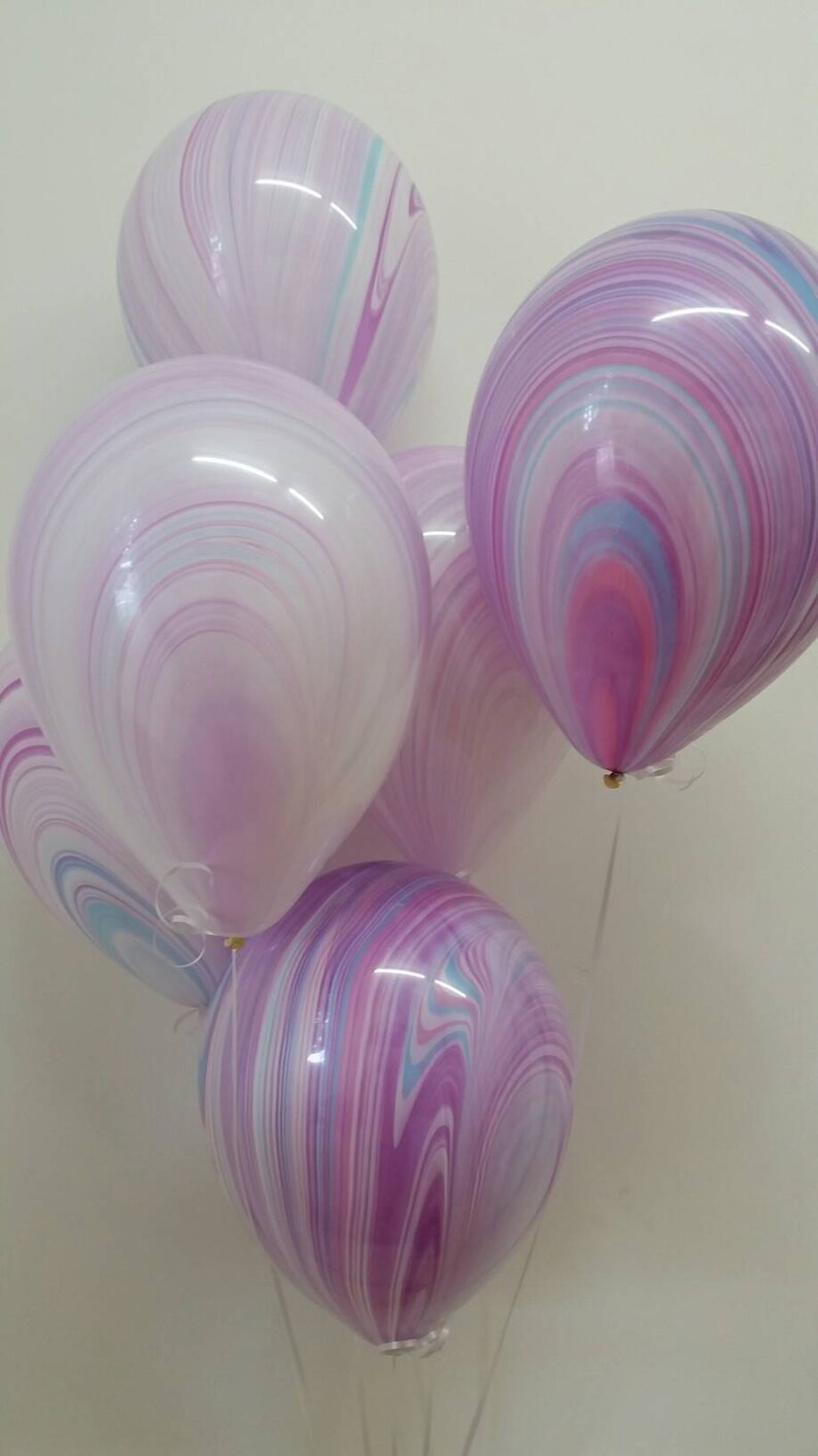 Marble Effect Balloons