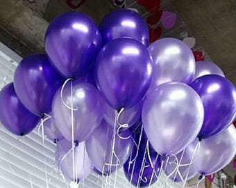 Hübsche lila, hübsche fliederfarbene Luftballons, Lila Ballon Mix, Flieder Ballons, Lila Ballons, 18 Ballon Set