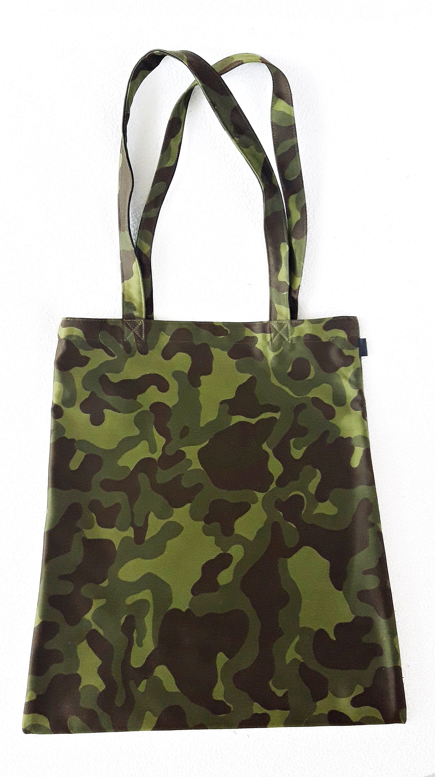 Camo Tote Bag Camouflage Shopping Bag Book Bag ECO Reusable Etsy
