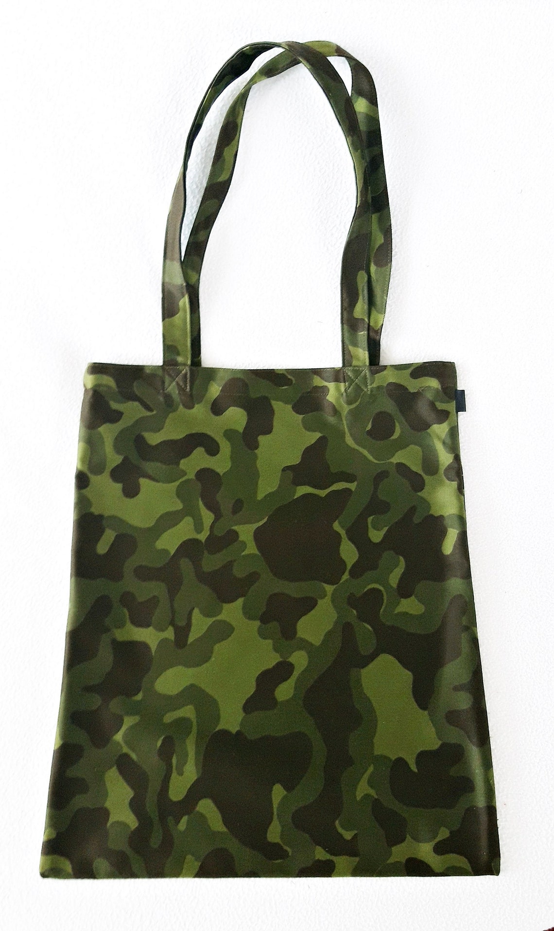 Camo Tote Bag Camouflage Shopping Bag Book Bag ECO Reusable Etsy