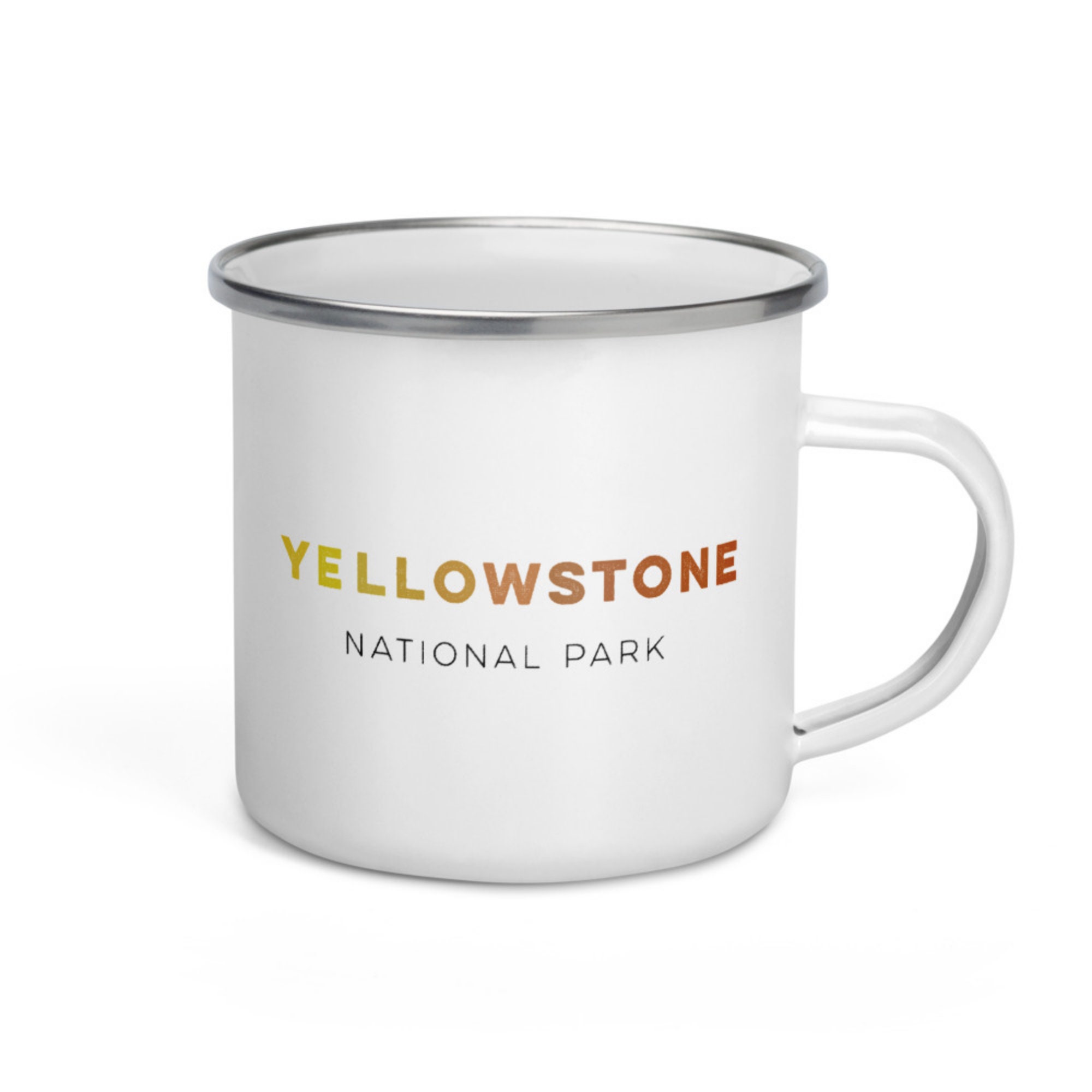 Yellowstone National Park Mug Coffee Mug with Stainless Steel Etsy