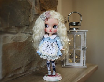 Custome Alise Blythe doll Custom Blythe doll OOAK Blythe doll OOAK Custom Blythe OOAK Blythe doll for sale Custom Blythe doll for sale