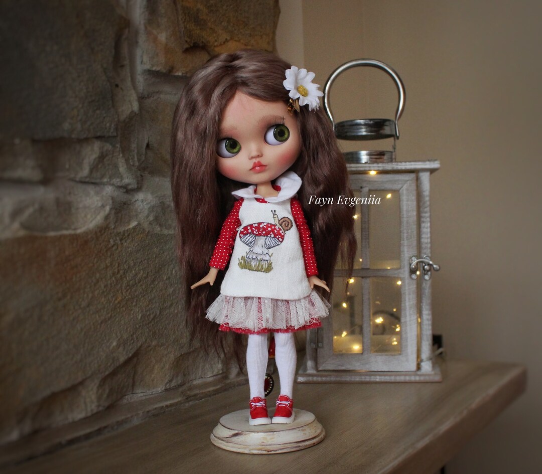 Custome Blythe Doll Custom Blythe Doll OOAK Blythe Doll OOAK Custom