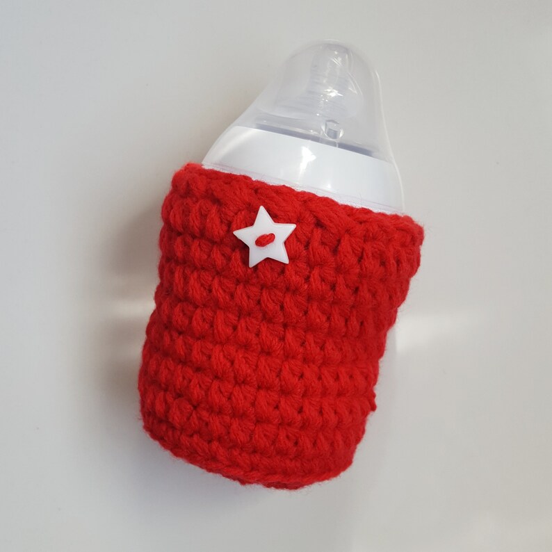 Baby bottle warmercrochet bottle coverbaby bottle Etsy