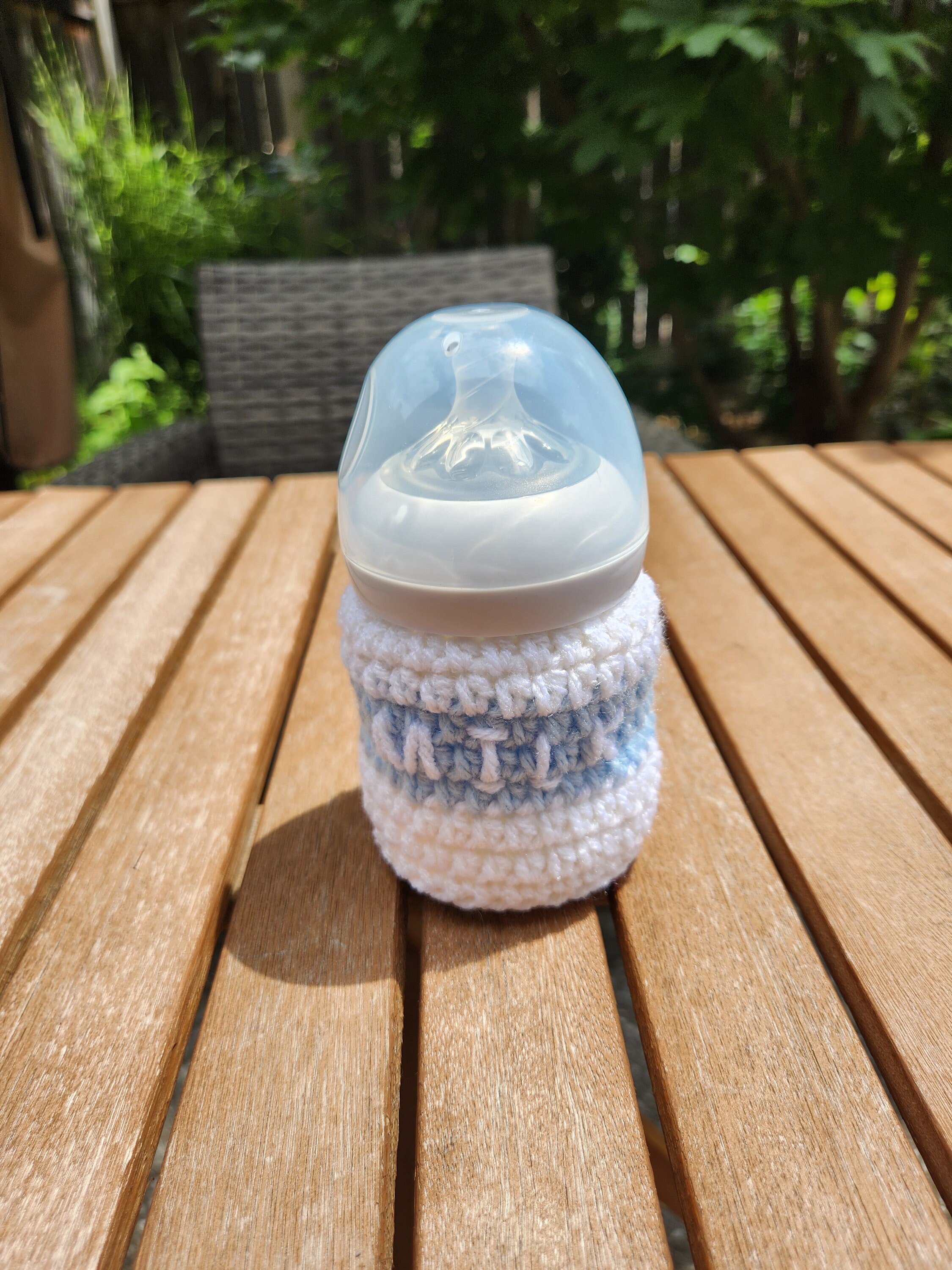 Baby feeder Cover Baby / Milk Bottle Plush Pouch Soft Cover In Yellow Color