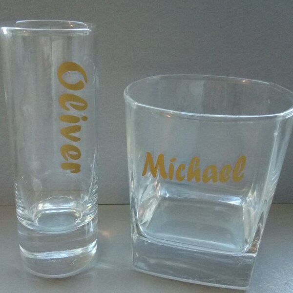 Shot Glass Decals Etsy
