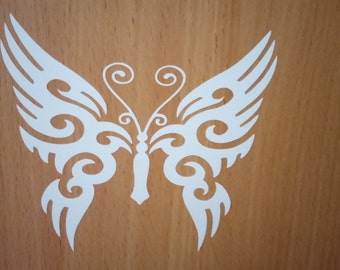 Large Butterfly Wall Decal, Butterfly Vinyl Decal- Car Decal- Yeti Decal- Butterfly