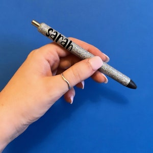 Glitter Pen / Glittered Gel Pens / Custom Glitter Gel Pen / Retractable Pen / Personalized Pen / Inkjoy Pens / Name pen / ombré glitter pen