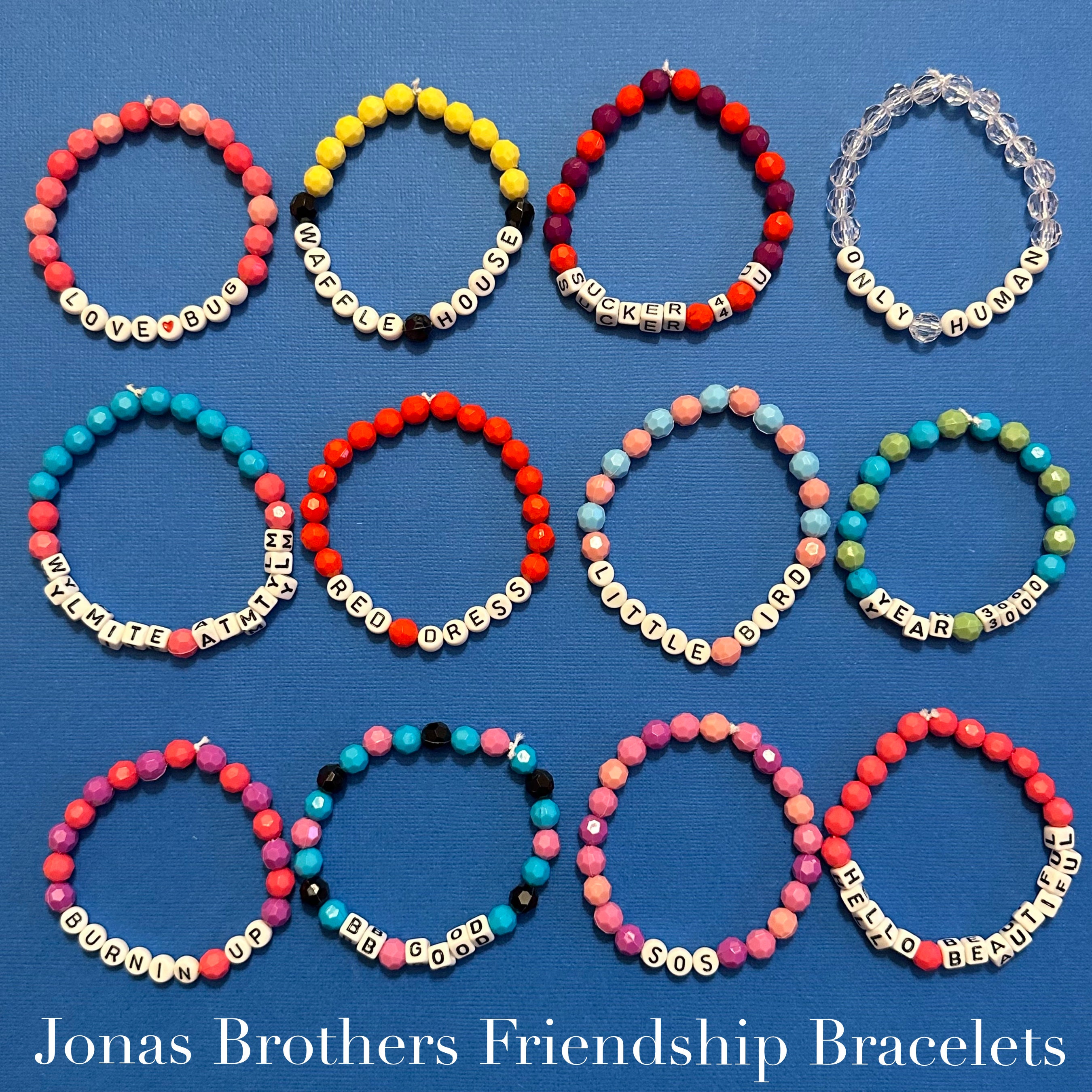 Olivia Rodrigo Vampire Guts Sour Friendship Bracelets