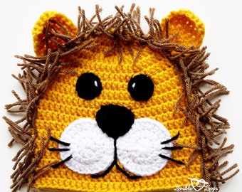 Lion Crochet Hat Pattern, Crochet Pattern Hat Lion, Lion Hat Pattern Crochet, Crochet Beanie Hat Pattern, Crochet Lion Hat Pattern,