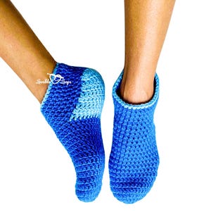 3 Sizes Crochet Socks Pattern --- Crochet Socks Pattern --- Crochet Socks for Women --- Sock Pattern Crochet --- Socks Crochet Pattern