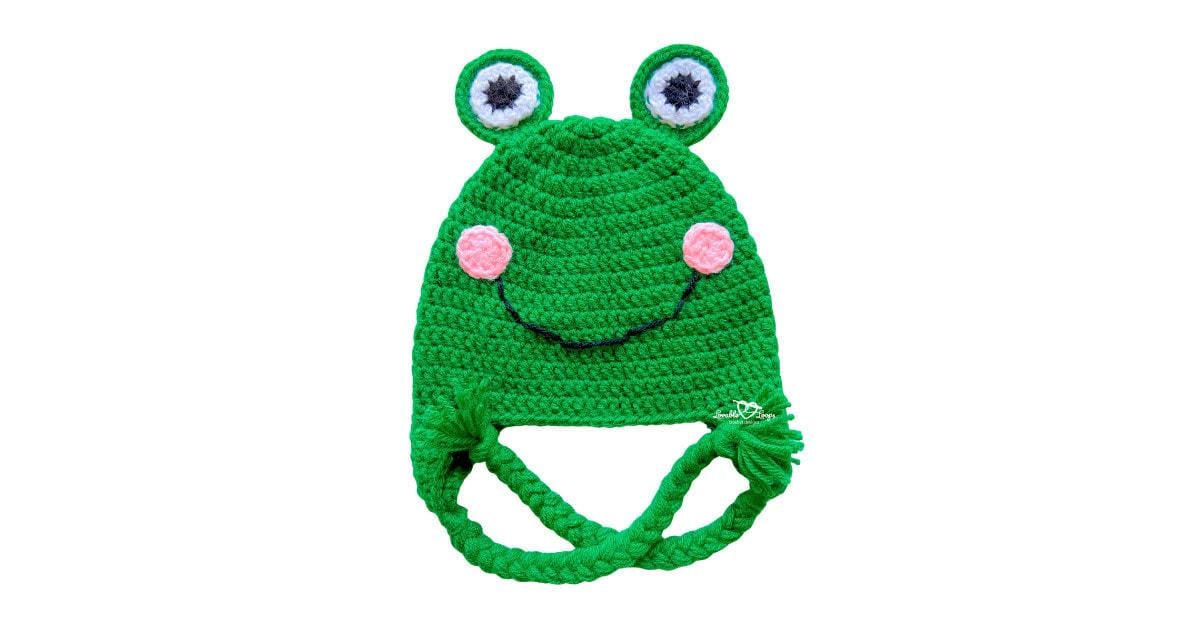 30 Frog Hat Crochet Patterns for Playful Animal Hats, Balaclavas, and Amigurumi Projects 21 Frog Hat Pattern for Toddler to Adult