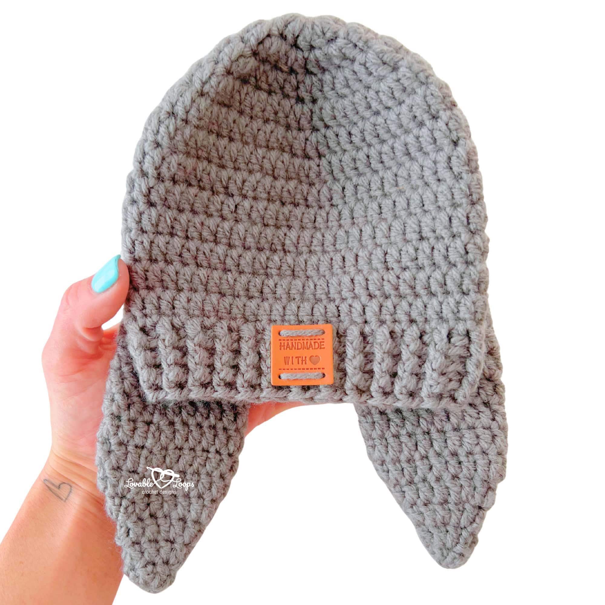 37 Bunny Beanie Crochet Patterns: Perfect for Every Skill Level and Season! 2 Floppy ear bunny hat crochet