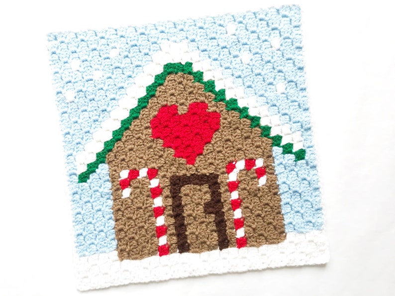 Christmas Blanket c2c pattern c2c crochet c2c graph c2c pattern corner to corner c2c crochet pattern christmas crochet pattern image 10