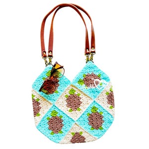Turtle Crochet Tote Bag Pattern • C2C Design (PDF Pattern)