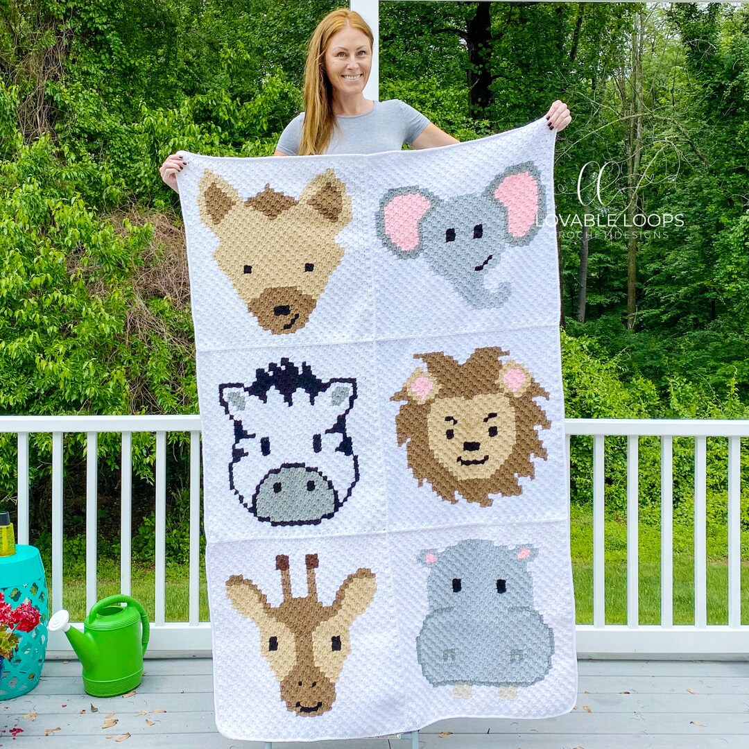 C2c crochet animal patterns hot sale