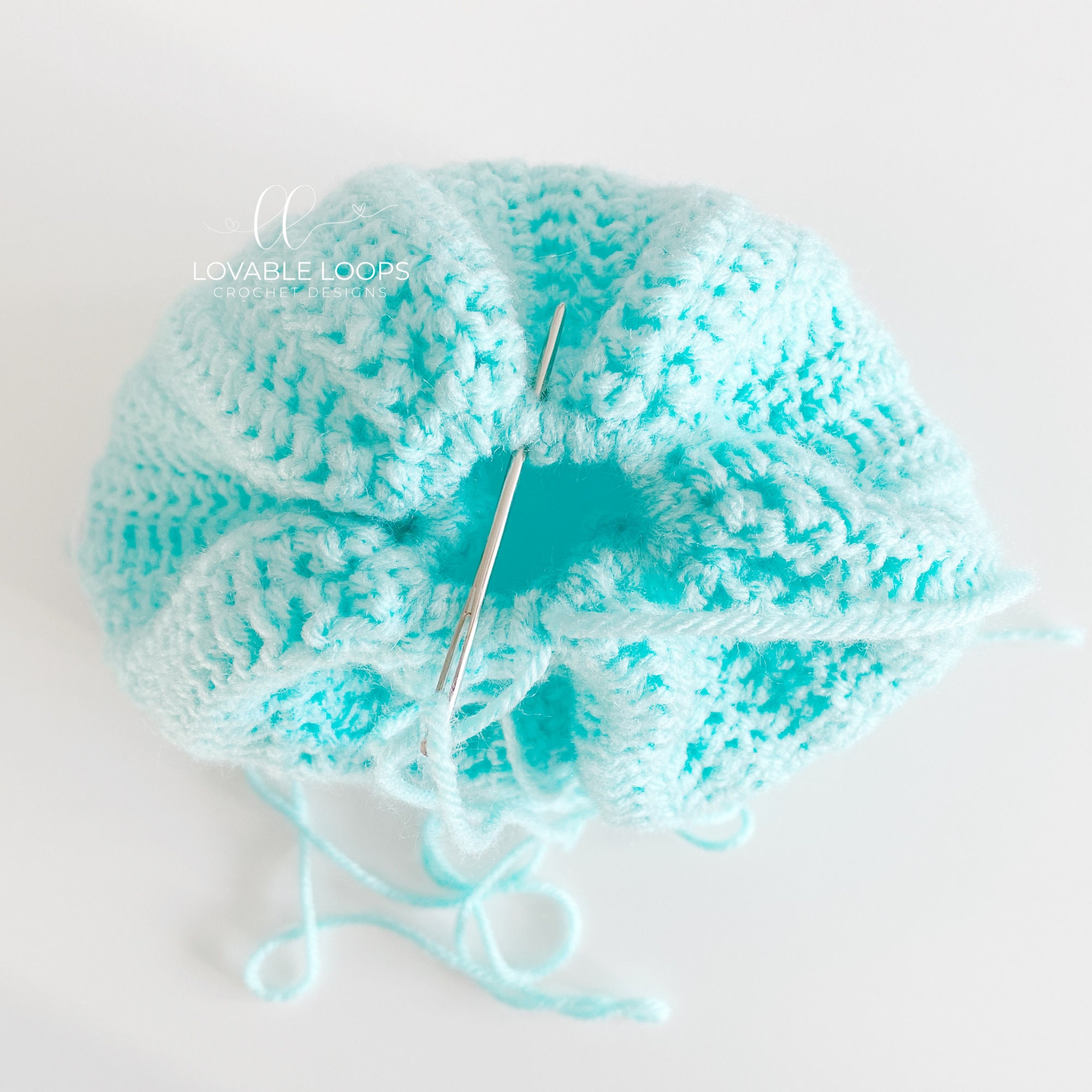 3 Sizes Easy Peasy Beanie Crochet Pattern Worked Flat Etsy