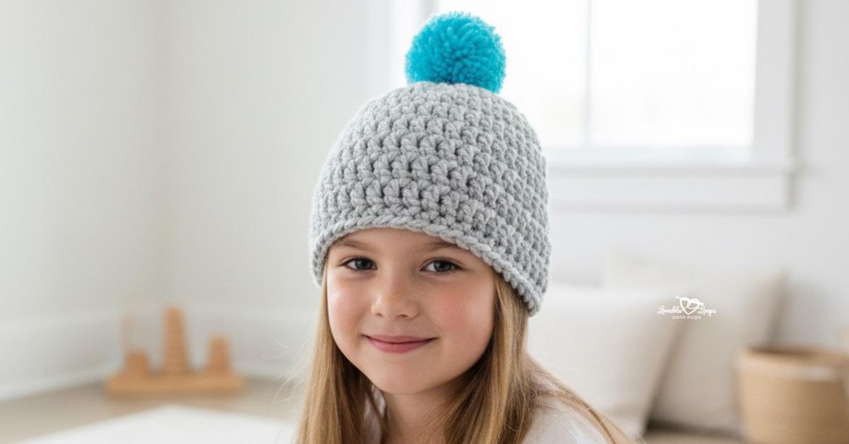 Super Bulky Crochet Hat Pattern | Baby, Child & Adult Sizes (PDF ...