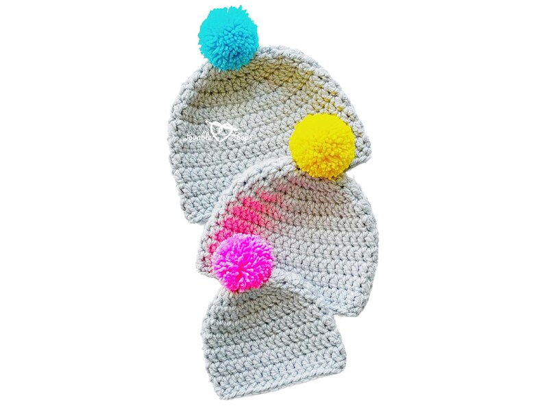 Super Bulky Crochet Hat Pattern | Baby, Child & Adult Sizes (PDF ...