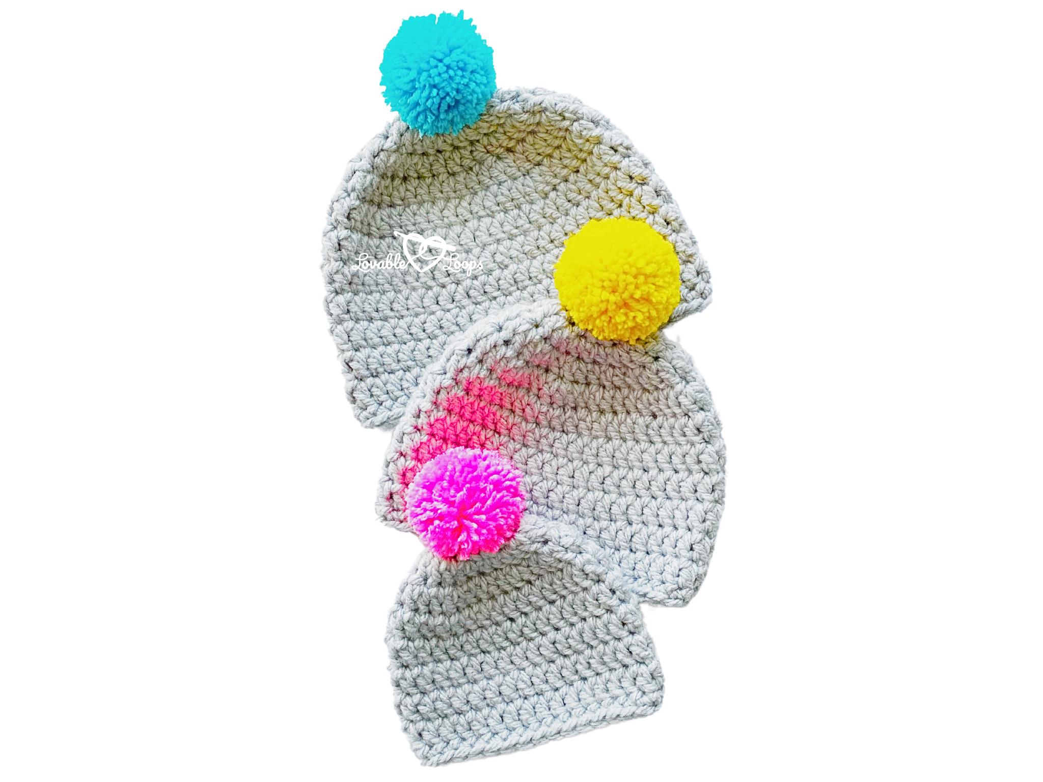 Super Bulky Crochet Hat Pattern | Baby, Child & Adult Sizes (PDF ...