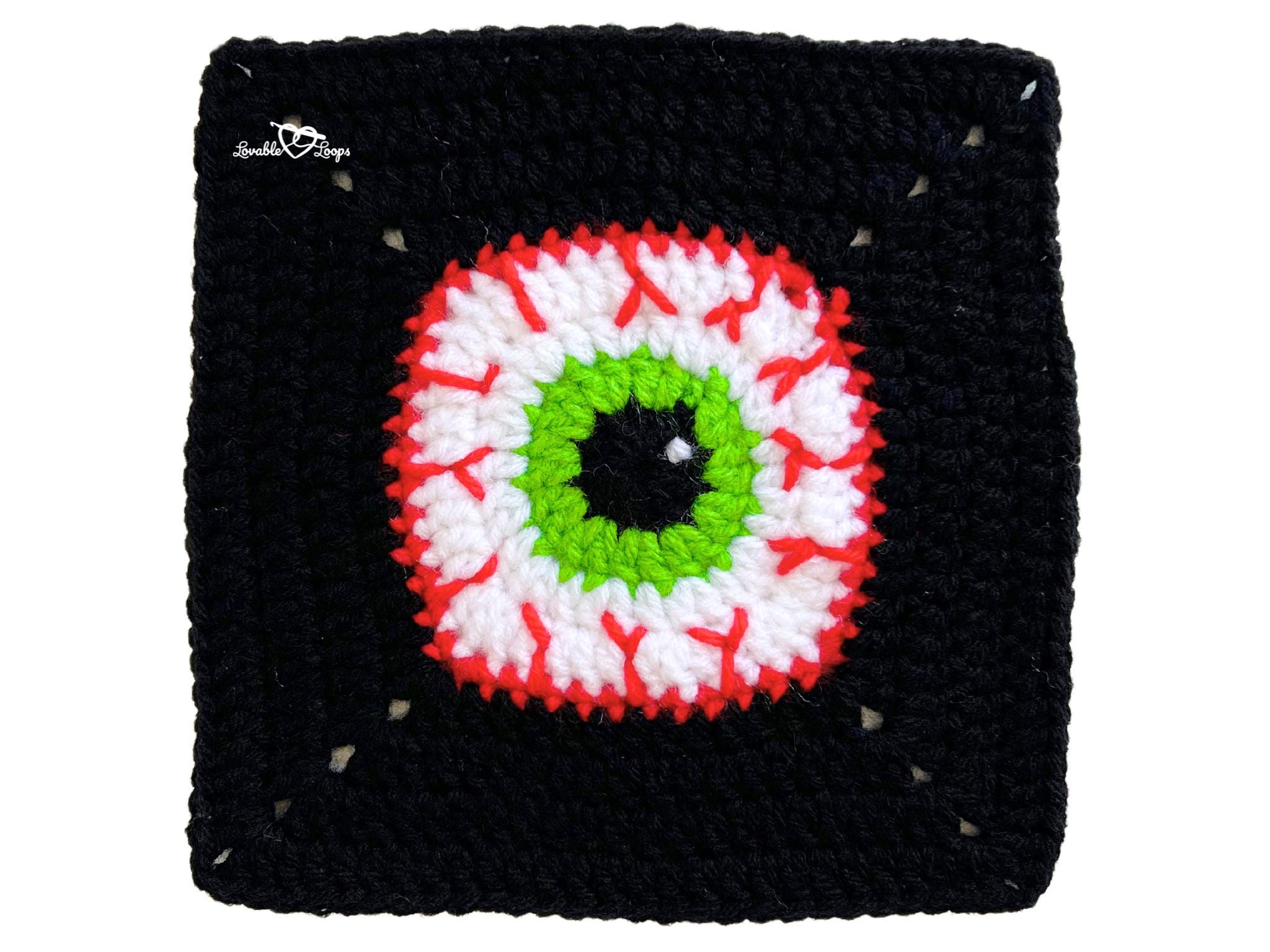 Halloween Granny Square Crochet Patterns • 8 Designs (PDF Pattern) - Etsy