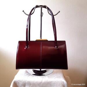 Summit patent leather tote Louis Vuitton Burgundy in Patent leather -  28805196