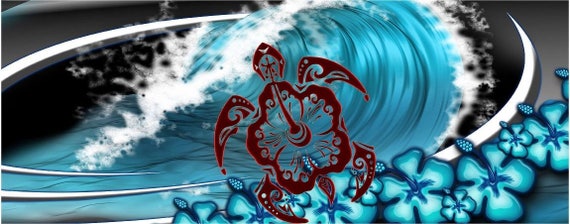 Truck Tailgate Wrap Great Wave Of Kanagawa HD Decal Graphics MightySkins Professional Grade 3M Material Universal Fit for Full Size Trucks 並行輸入品 Great Wave Livery \u2013 Spinnywhoosh Graphics