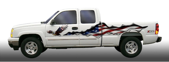 2 RIP CLAWS HOOD DECALS VINYL GRAPHIC CAR HOOD AUTO VAN CROSS OVER TRUCK SUV