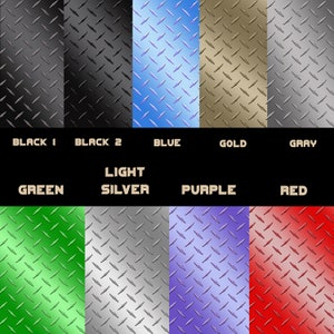Diamond Plate DIY Craft Cutter Vinyl Sticker Decal Sheets